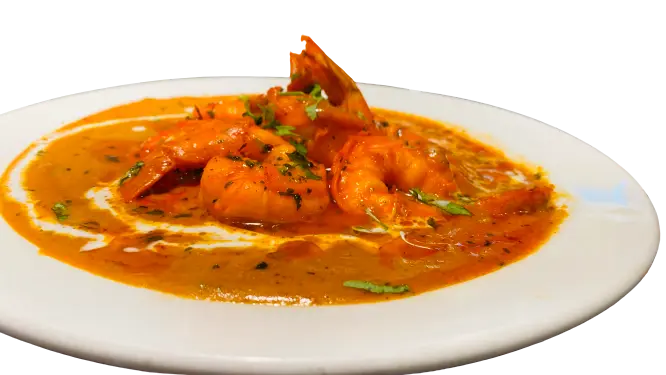 Butter shrimp curry for corporate events